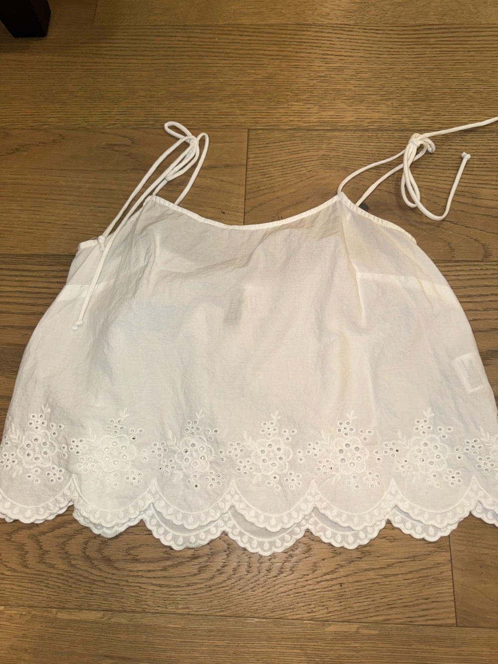 White tie blouse